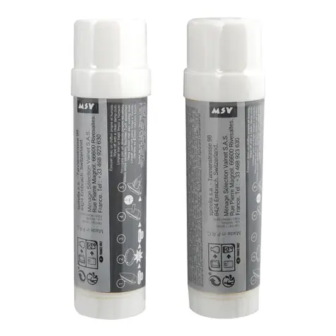 MSV 2er Set Bügeleisen-Reinigungsstäbchen / Zitronenduft