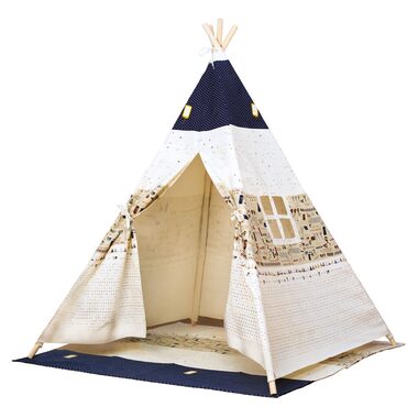 Bino Tipi beige-blau / ab 3 Jahren