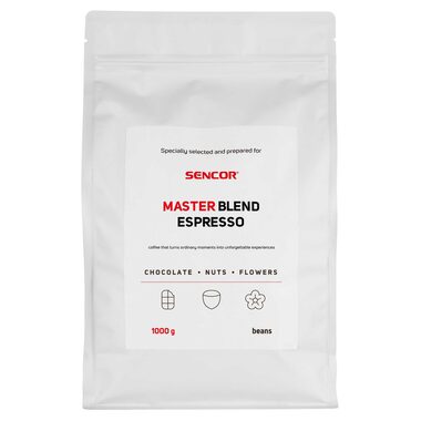 Sencor Master Blend Espresso 1kg / Kaffeebohnen / 80% Arabica & 20% Robusta