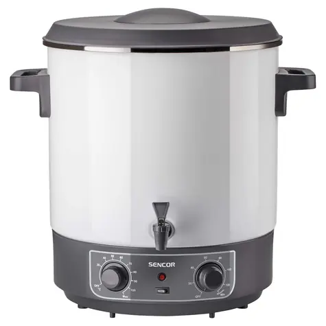 Sencor SPP 2100WH weiß / Einmachtopf / 27 L / 1800W