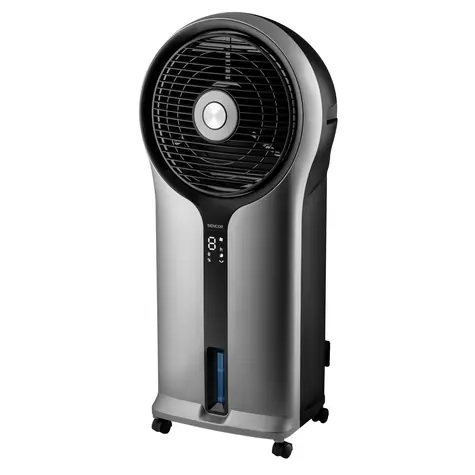 Sencor SFN 9014SL grau / Luftkühler / 110W / 3 Geschwindigkeiten / Timer