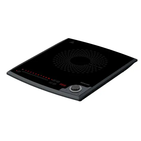 Sencor SCP 3414GY schwarz / Induktionskochfeld / 2000W / 1 Platte