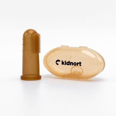 Kidnort Blomka Silikon-Fingerbürste 6m+