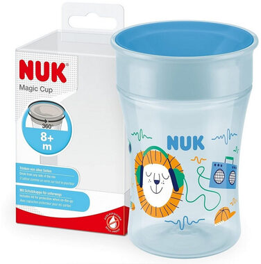 NUK Magic Cup mit Deckel 230ml / blau