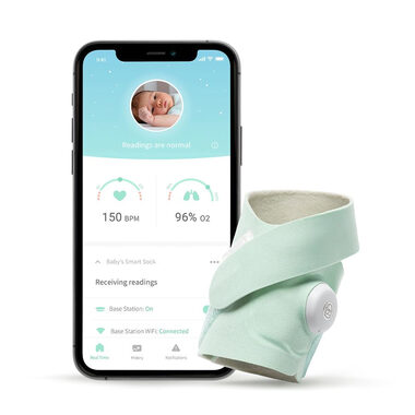 Ausgepackt - Owlet SMART Sock 3 - Original Mint / Smart Sock / Kindergesundheitsmonitor / ausgepackt