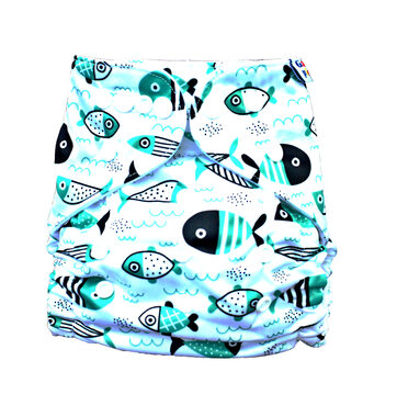 GaGa's Stoffwindel AIO Fisch