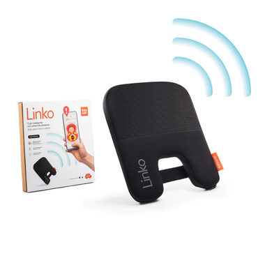 BabyAuto LINKO Babyalarm Smart-Polsterung für Autositz, schwarz