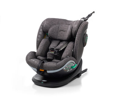 BabyAuto XPERTA i-Size 40-150 Autositz, GRAU Dobby