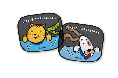 Babypack Auto Sonnenblende, 2tlg _