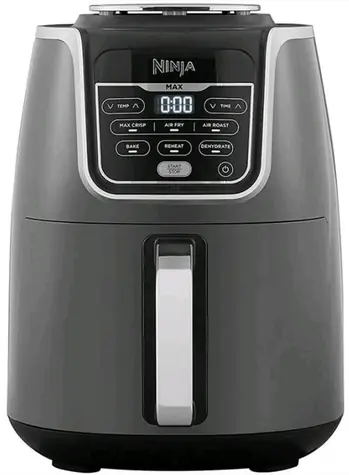 Ausgepackt - Ninja AF160EU grau / Heißluftfritteuse / 1750W / 5,2 l / 6 Programme / Unverpackt