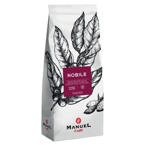 Manuel Caffé NOBILE Iconic Blend 1 kg / Kaffeebohnen / 30 % Arabica & 70 % Robusta