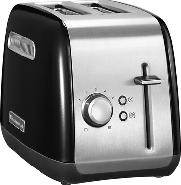 KitchenAid 5KMT2115EOB schwarz / Klassischer Toaster / 2 Fächer / 1100 W