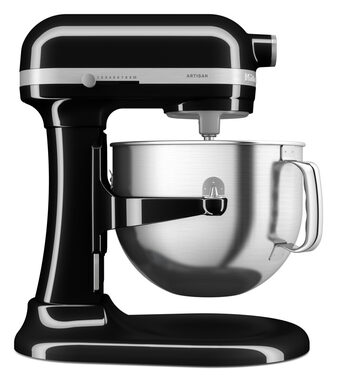 KitchenAid 5KSM70SHXEOB Küchenmaschine, schwarz / Artisan / 375 W / 6,6 l / 11 Geschwindigkeitsstufen
