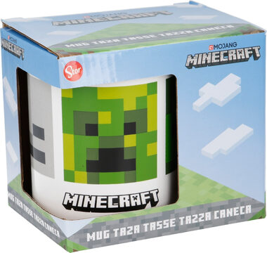 STOR Keramikbecher 325ml Minecraft