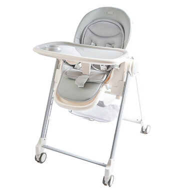 2Kids Toys Hochstuhl mit Rädern, grau / ab 6 Monaten