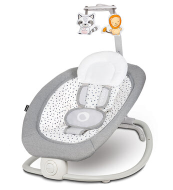Lionelo Babyliege Pascal Grau Taube / bis zu 9 kg