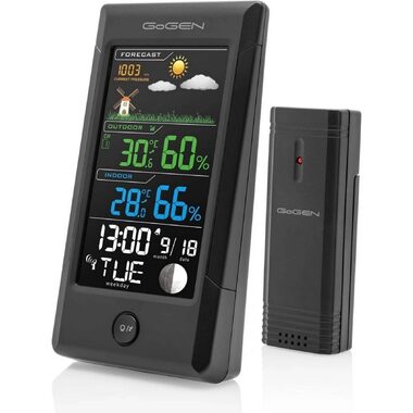 Gogen ME1296 schwarz / Wetterstation
