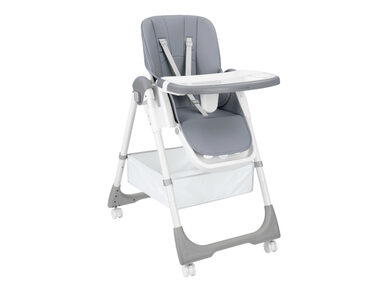 KikkaBoo Hochstuhl Spicy+ Grau / von 6 Monaten bis 3 Jahren