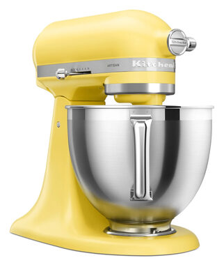 KitchenAid 5KSM195PSEBT Küchenmaschine für gelbe Butter / Artisan-Serie / 300 W / 4,8 l / 10 Geschwindigkeitsstufen