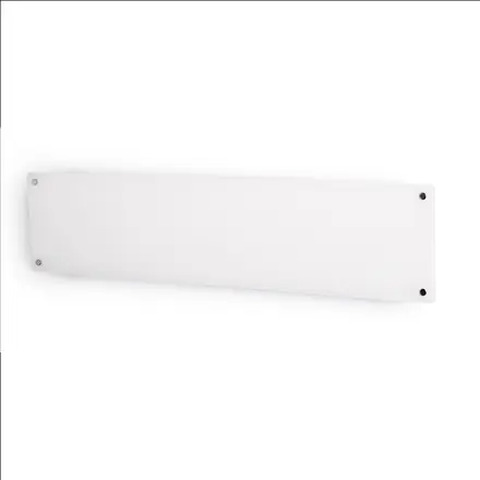 Glaspaneelheizkörper MB800L / 800 W / Fläche 10-14 m / IPX4 / weiß