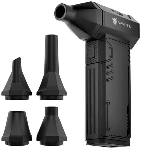 Navitel TF5 schwarz / Turbolüfter / USB-C / 3000 mAh / 3 Geschwindigkeiten