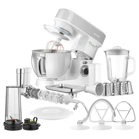 Sencor STM 3789SL silber / Küchenmaschine / 5 l / 1200 W