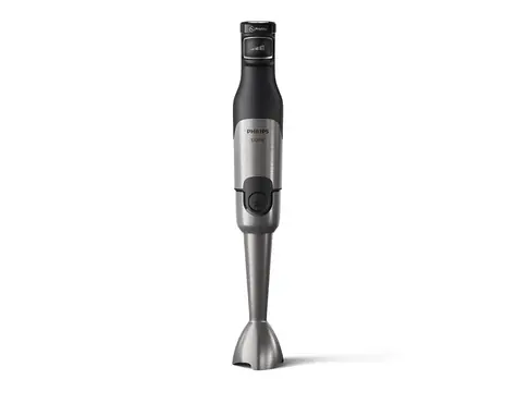 Philips 5000 Serie HR2682/00 silber-schwarz / Stabmixer / 1200 W / Schneebesen + Behälter