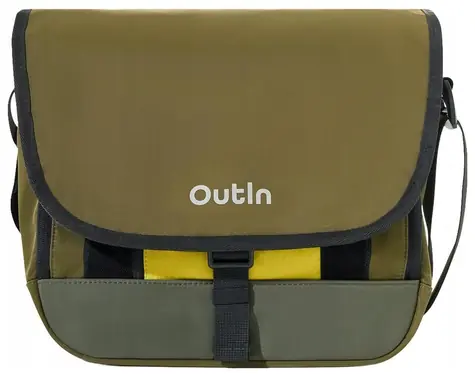 Outin Flex Messenger grün / Schutzhülle / für Outin Mino, Nano und Fino Kaffeemaschinen
