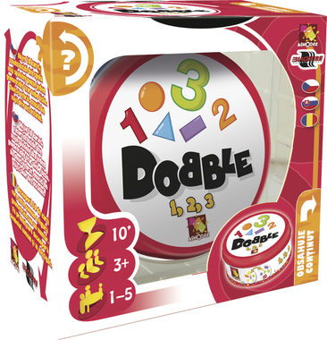 ADC Blackfire Dobble 1-2-3 / Spieldauer: 10 Minuten / Anzahl Spieler: 1 - 5 / ab 3 Jahren
