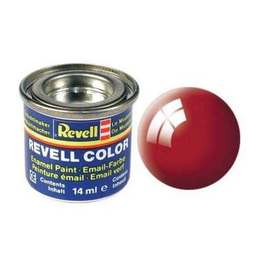 Revell Emailfarbe Nr. 31 - glänzend - feuriges Rot (14ml)