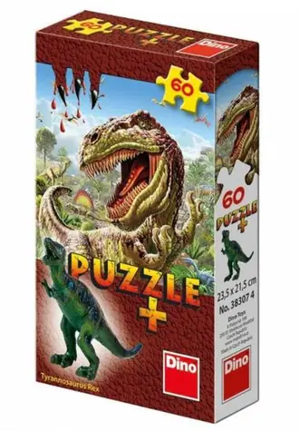 Dino Dinosaurier + Figur / 60 Teile / ab 5 Jahren