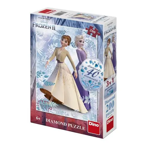 Dino Frozen II - Diamant / 200 Teile / ab 6 Jahren