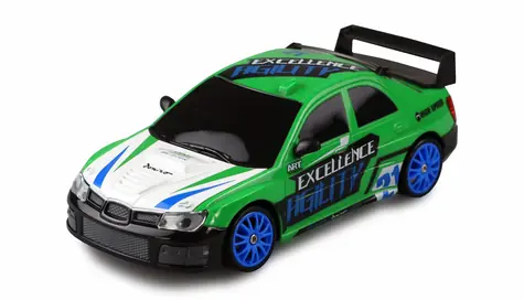 AMEWI Drift Sport Car 4WD Grün / RC Auto / 1:24 / RTR / Fernbedienung / 2,4 GHz / 500 mAh 3,7 V Li ION