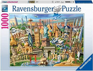 Ravensburger Denkmäler der Metropolen / 1000 Teile / ab 14 Jahren