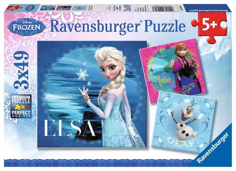 Ravensburger Elsa, Anna & Olaf / 49 Teile / ab 5 Jahren