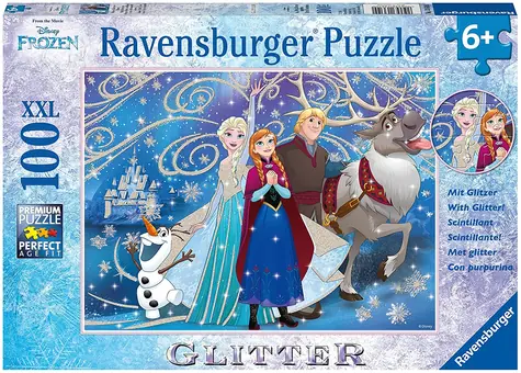 Ravensburger Disney Ice Kingdom - Schnee fallend / 100 Teile / ab 6 Jahren