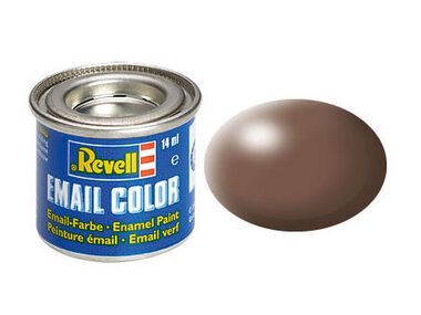 Revell Emailfarbe Nr. 381 - Seidenbraun (14 ml)