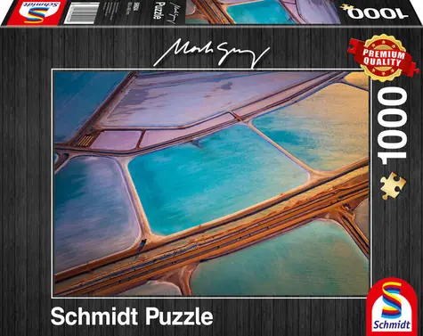 Schmidt Puzzle Pastelle / 1000 Teile / ab 12 Jahren