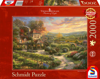Schmidt Puzzle Haus am Weinberg / 2000 Teile / ab 12 Jahren