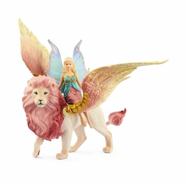 Schleich Bayala 70714 Elfenfee auf geflügeltem Löwen / ab 3 Jahren