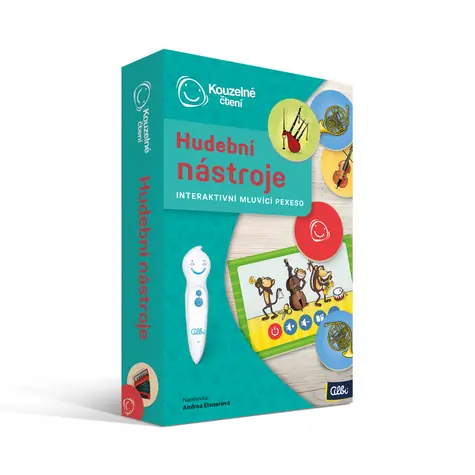 Albi Magic Reading - Pexeso - Musikinstrumente / Sprachversion: CZ / ab 3 Jahren