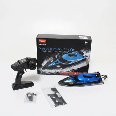 AMEWI Barracuda Blue / RC Boot / Fernbedienung / 2,4 GHz / 1100 mAh Li ION 