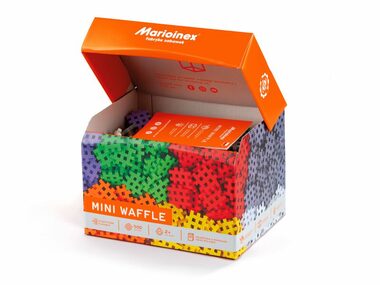 Marioinex-Miniwaffel / Bausatz / 500 Stück / für Kinder ab 2 Jahren