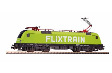 Piko 57924 Elektrolokomotive Taurus mit 2 Stromabnehmern Flixtrain VI / Maßstab: H0 (1:87) / Länge: 221 mm / Radius: 358 mm