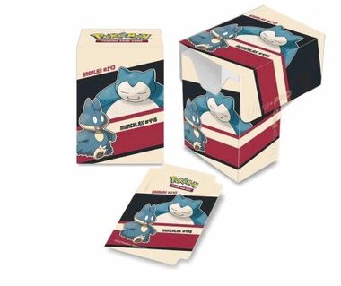 Pokémon UP: GS Snorlax Munchlax - Deck Box Box für 75 Karten / Ab 6 Jahren