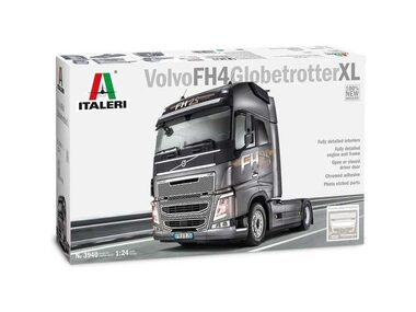Italeri 3940 VOLVO FH4 Globetrotter XL / Plastikmodell / 1:24 / Schwierigkeitsgrad: 5