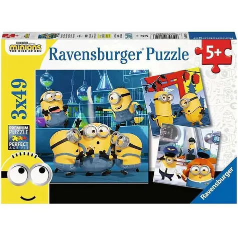 Ravensburger Minions 2 - 3 x 49 Teile / ab 5 Jahren