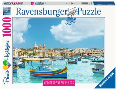 Ravensburger Mediterranean - Malta / 1000 Stück / ab 14 Jahren