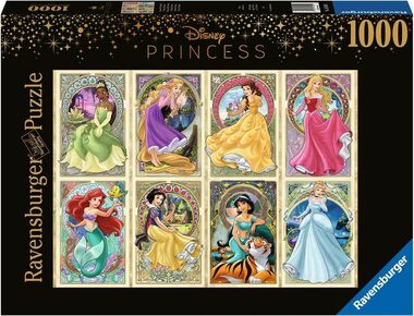 Ravensburger Disney Prinzessinnen: Jugendstil / 1000 Teile / ab 12 Jahren