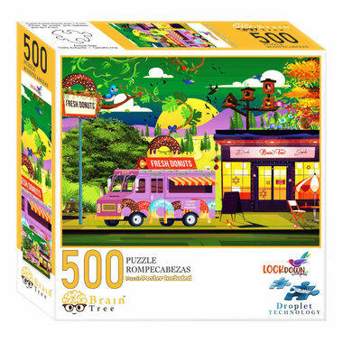 Brain Tree Puzzle Nach dem Schließen - 500 Teile / ab 14 Jahren